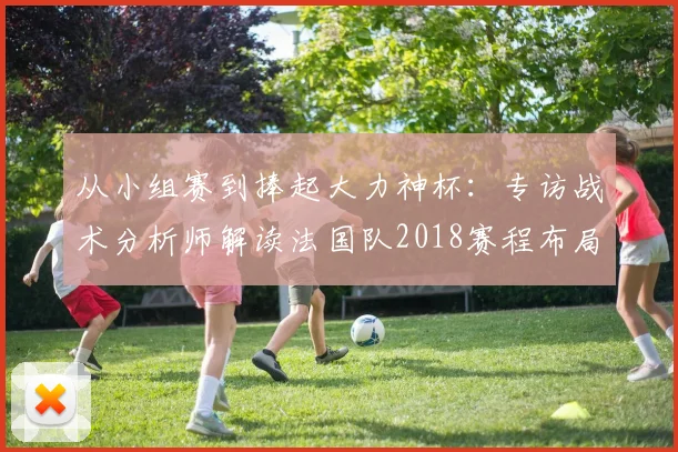 从小组赛到捧起大力神杯:专访战术分析师解读法国队2018赛程布局