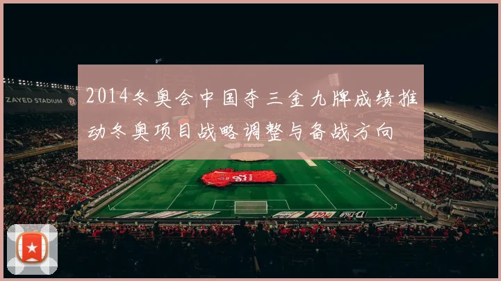 2014冬奥会中国夺三金九牌成绩推动冬奥项目战略调整与备战方向